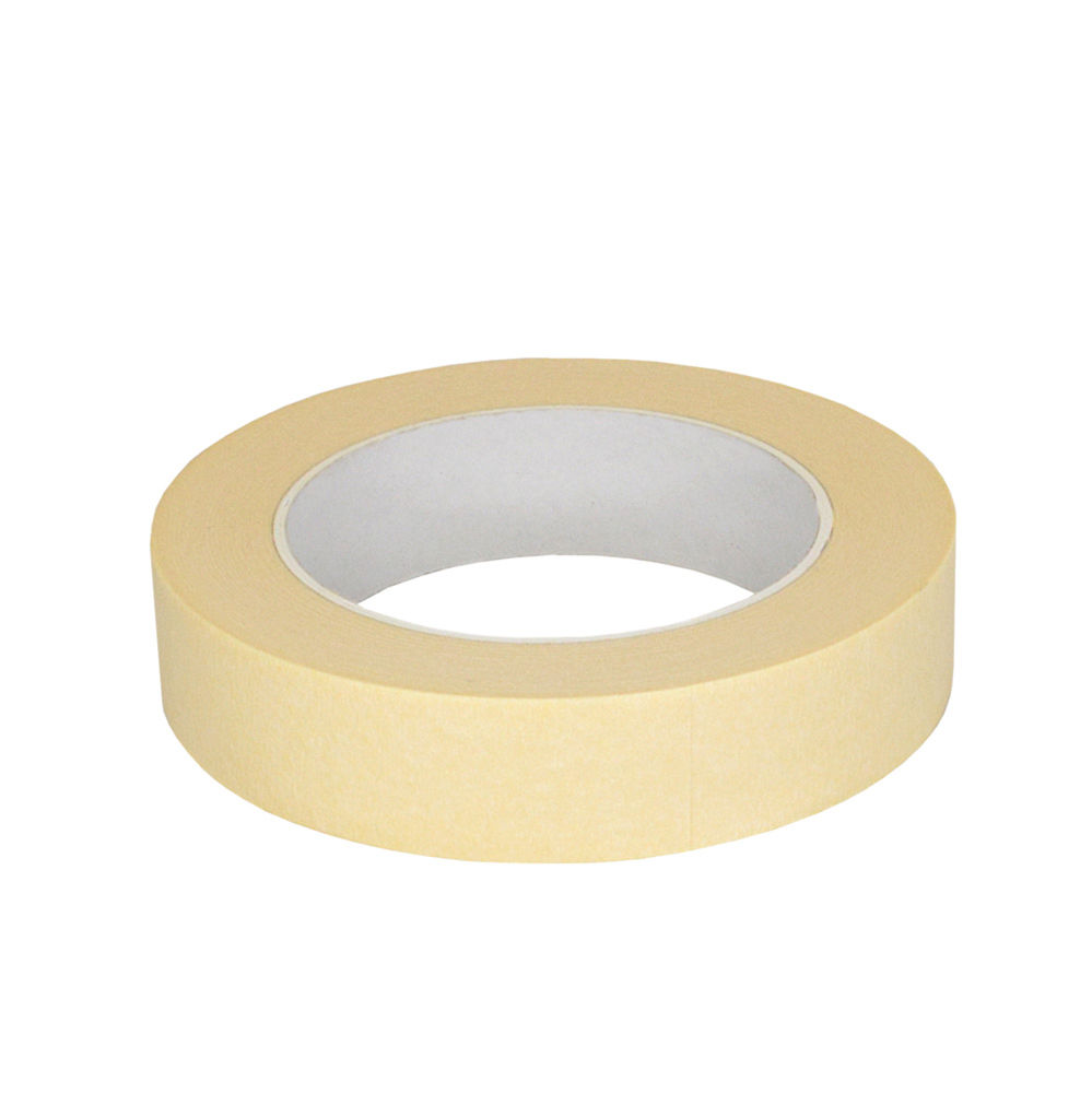 Masking tape solvent - 25mm x 50m - 80 graden Masking tape solvent - 25mm x 50m - 80 graden