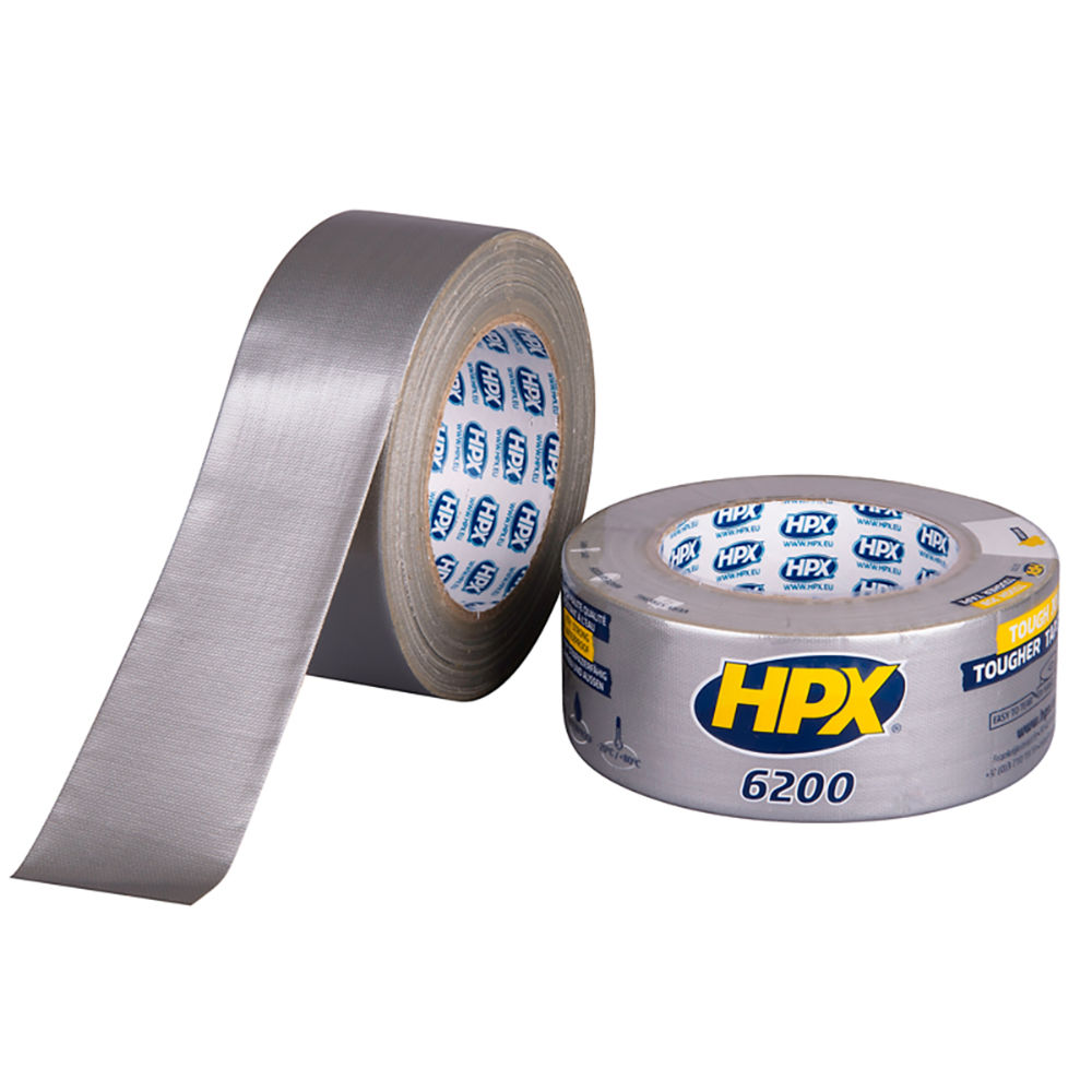HPX 6200 Repair Tape - 50mm x 25m - Zilver