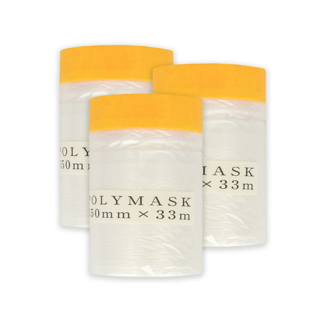 Masking tape met afdekfolie - 550mm x 33m